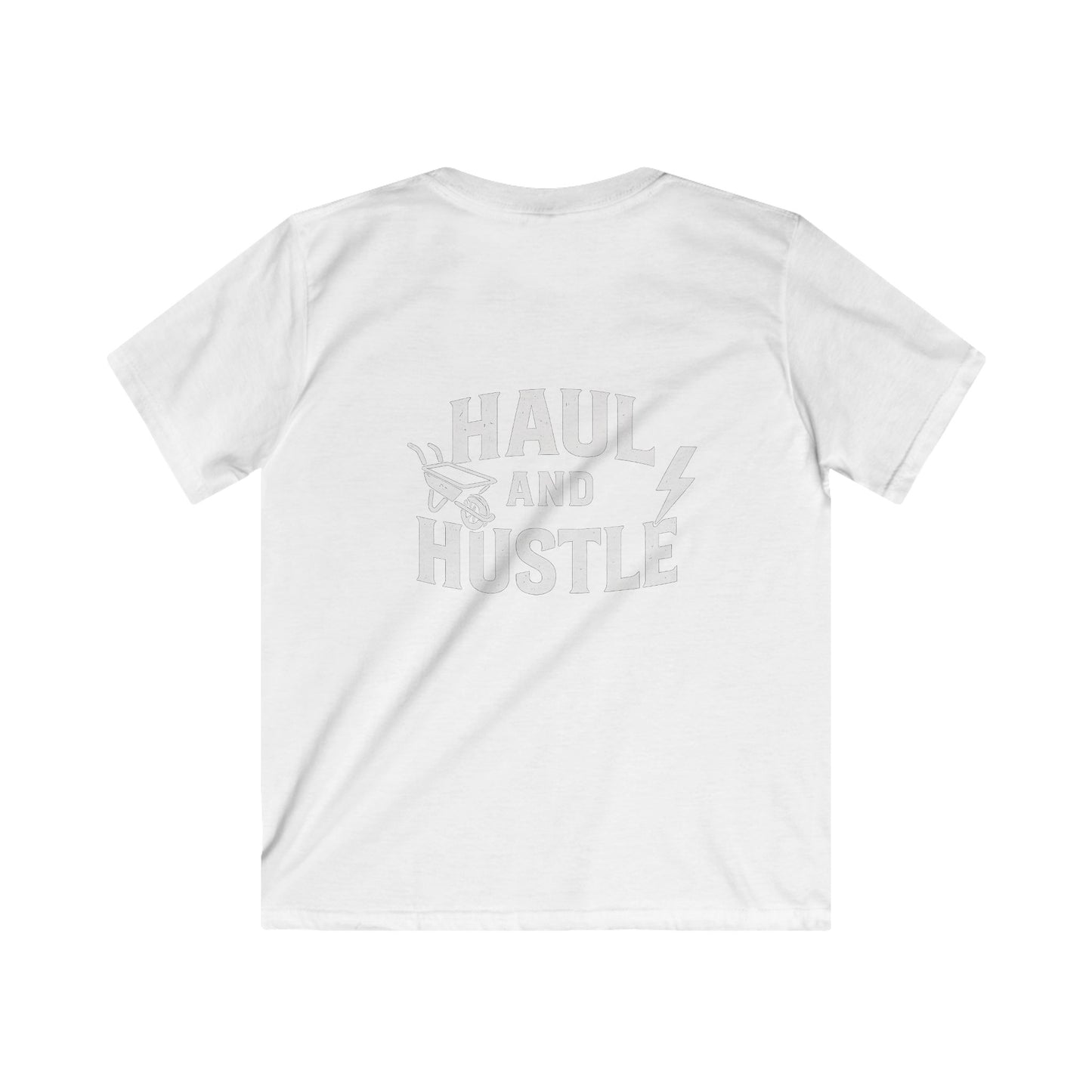 Kids Haul and Hustle Tee - Softstyle Short Sleeve Shirt for Active Youngsters