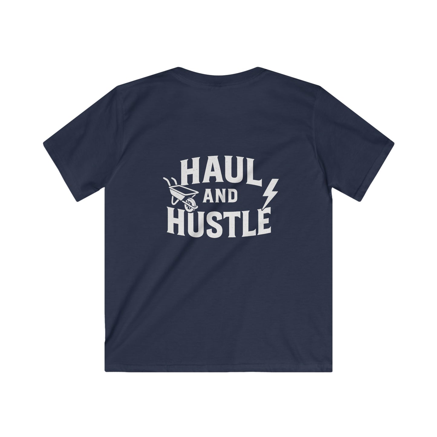 Kids Haul and Hustle Tee - Softstyle Short Sleeve Shirt for Active Youngsters