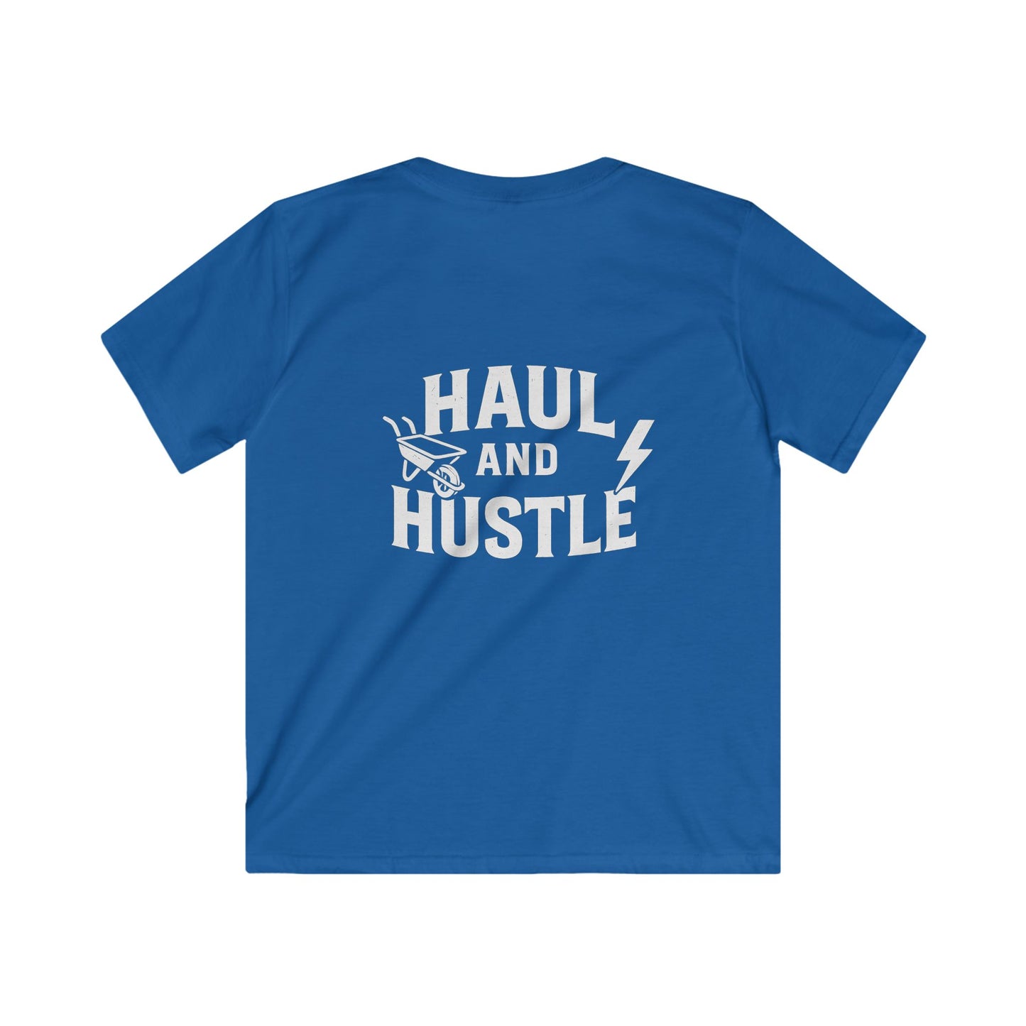 Kids Haul and Hustle Tee - Softstyle Short Sleeve Shirt for Active Youngsters