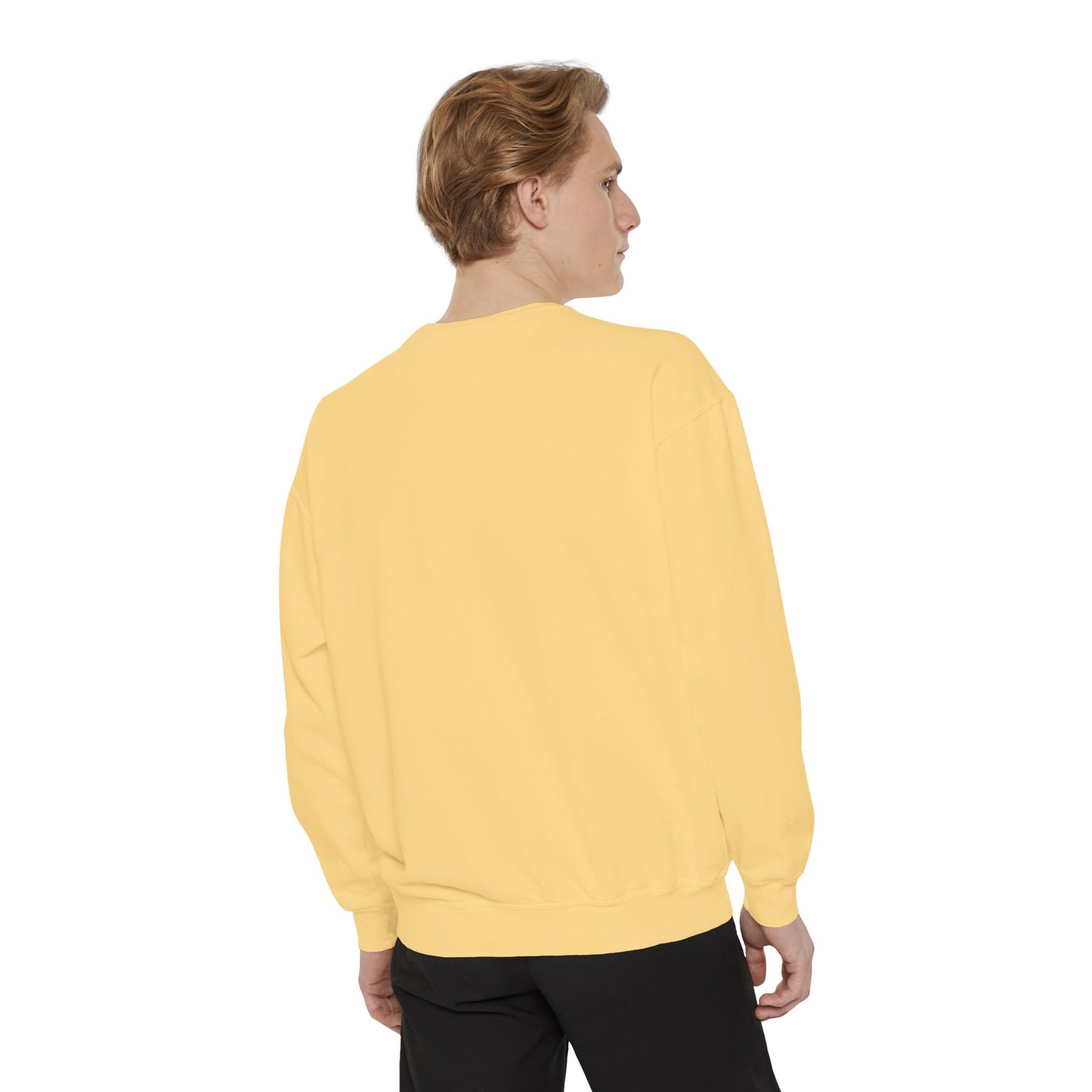 HAUL HUSTLE Unisex Garment-Dyed Sweatshirt - Cozy Motivation for Everyday Success