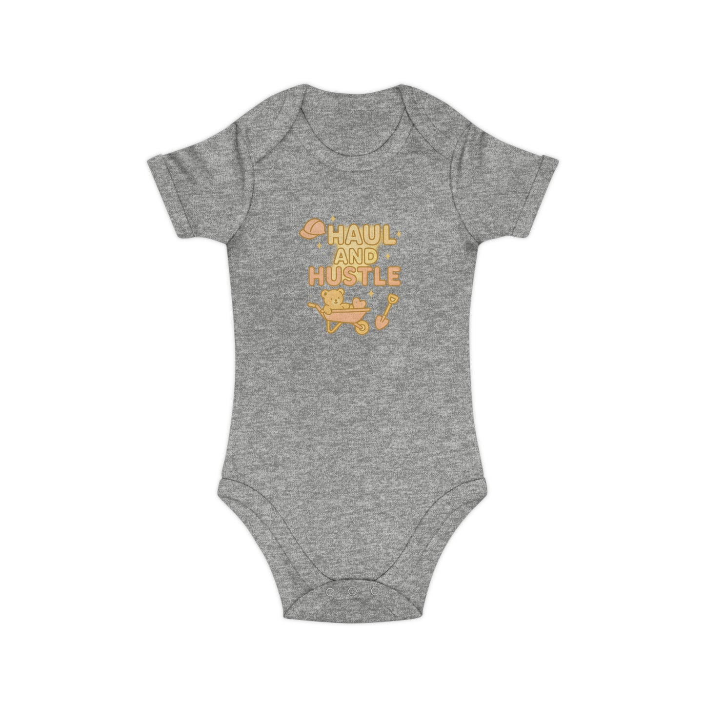 Haul and Hustle Baby Bodysuit - Comfy Cotton Infant Outfit for Little Go-Getters