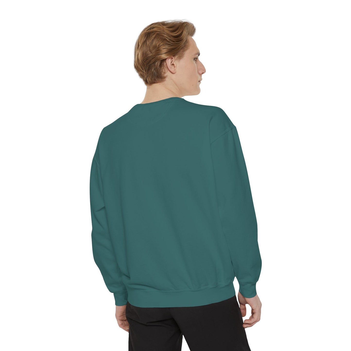 HAUL HUSTLE Unisex Garment-Dyed Sweatshirt - Cozy Motivation for Everyday Success