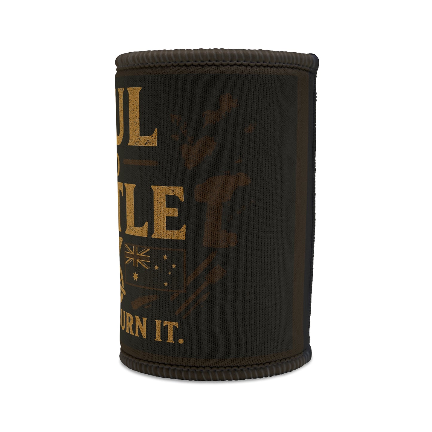 Haul and Hustle Stubby Cooler for Builders and Workers
