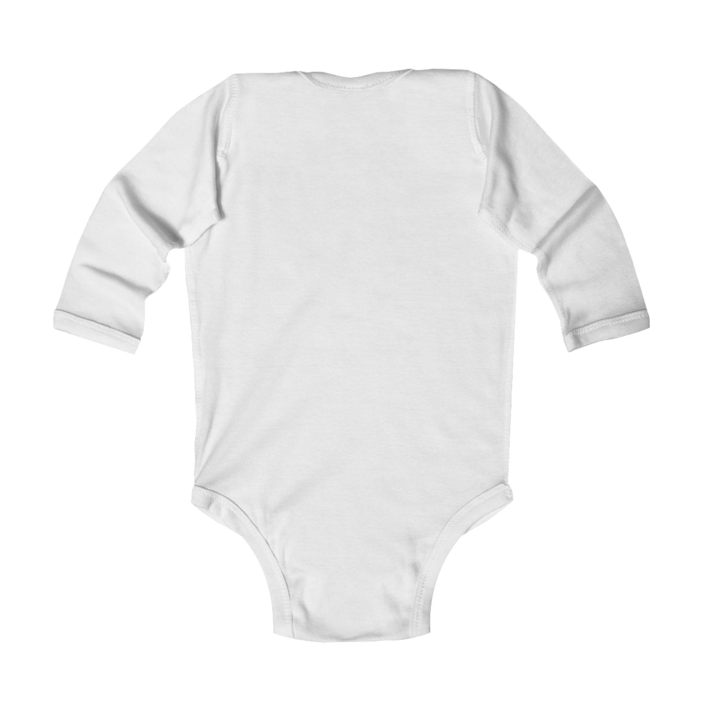 Cute Infant Long Sleeve Bodysuit - 'Haul and Hustle' Design