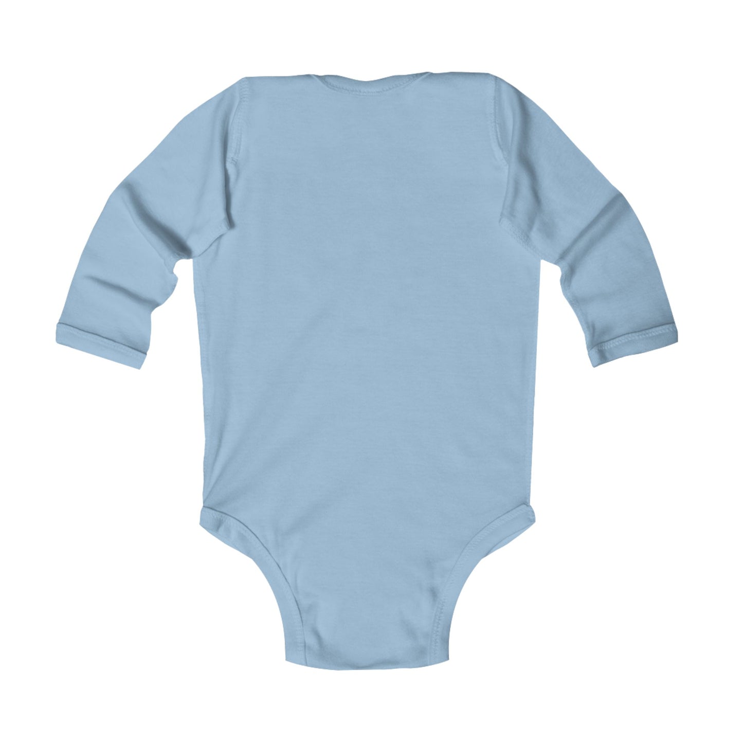 Cute Infant Long Sleeve Bodysuit - 'Haul and Hustle' Design
