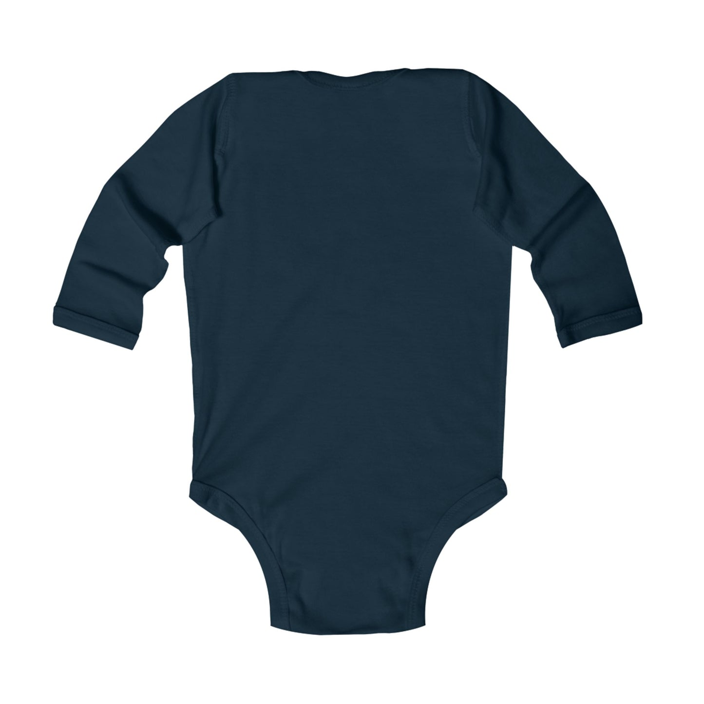 Cute Infant Long Sleeve Bodysuit - 'Haul and Hustle' Design