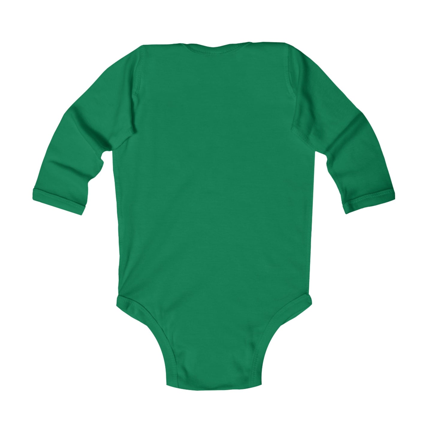 Cute Infant Long Sleeve Bodysuit - 'Haul and Hustle' Design
