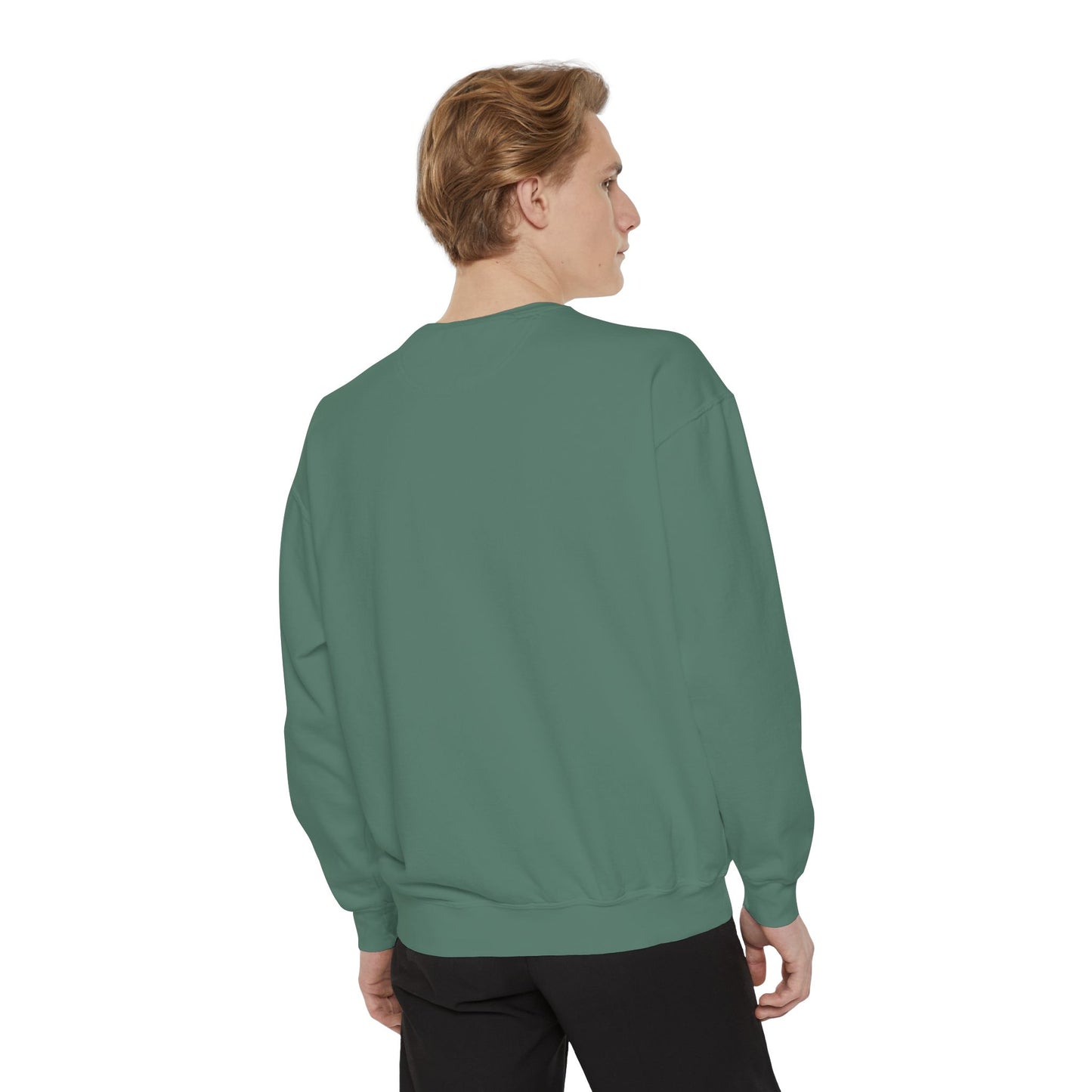 HAUL HUSTLE Unisex Garment-Dyed Sweatshirt - Cozy Motivation for Everyday Success
