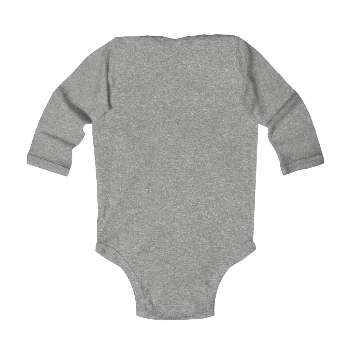Cute Infant Long Sleeve Bodysuit - 'Haul and Hustle' Design