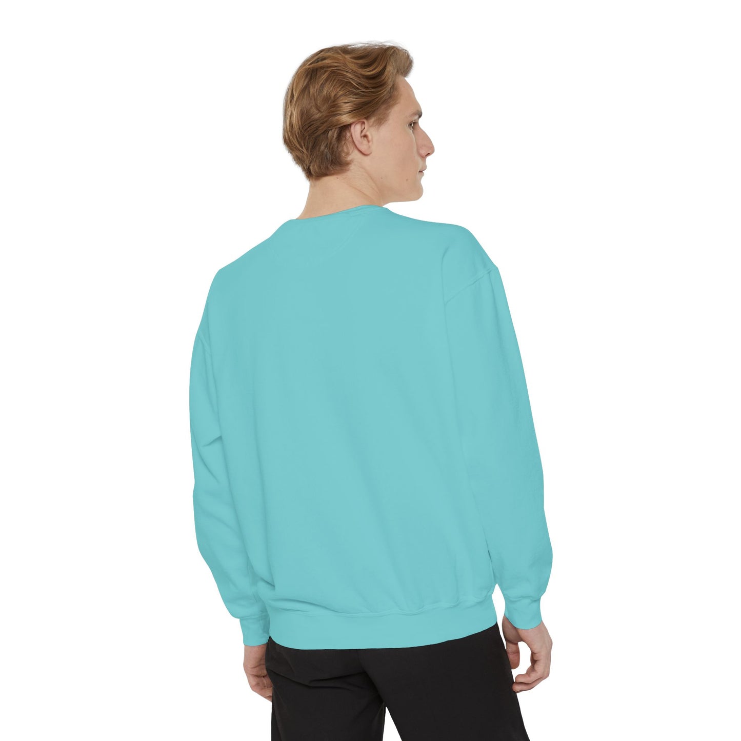 HAUL HUSTLE Unisex Garment-Dyed Sweatshirt - Cozy Motivation for Everyday Success