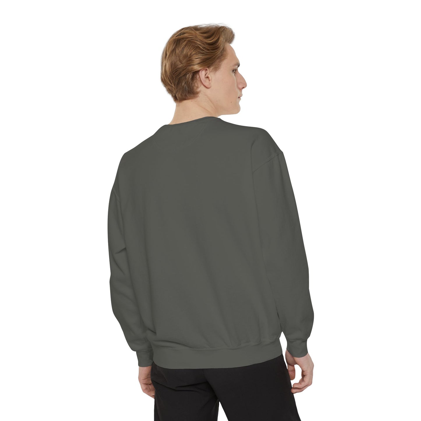 HAUL HUSTLE Unisex Garment-Dyed Sweatshirt - Cozy Motivation for Everyday Success