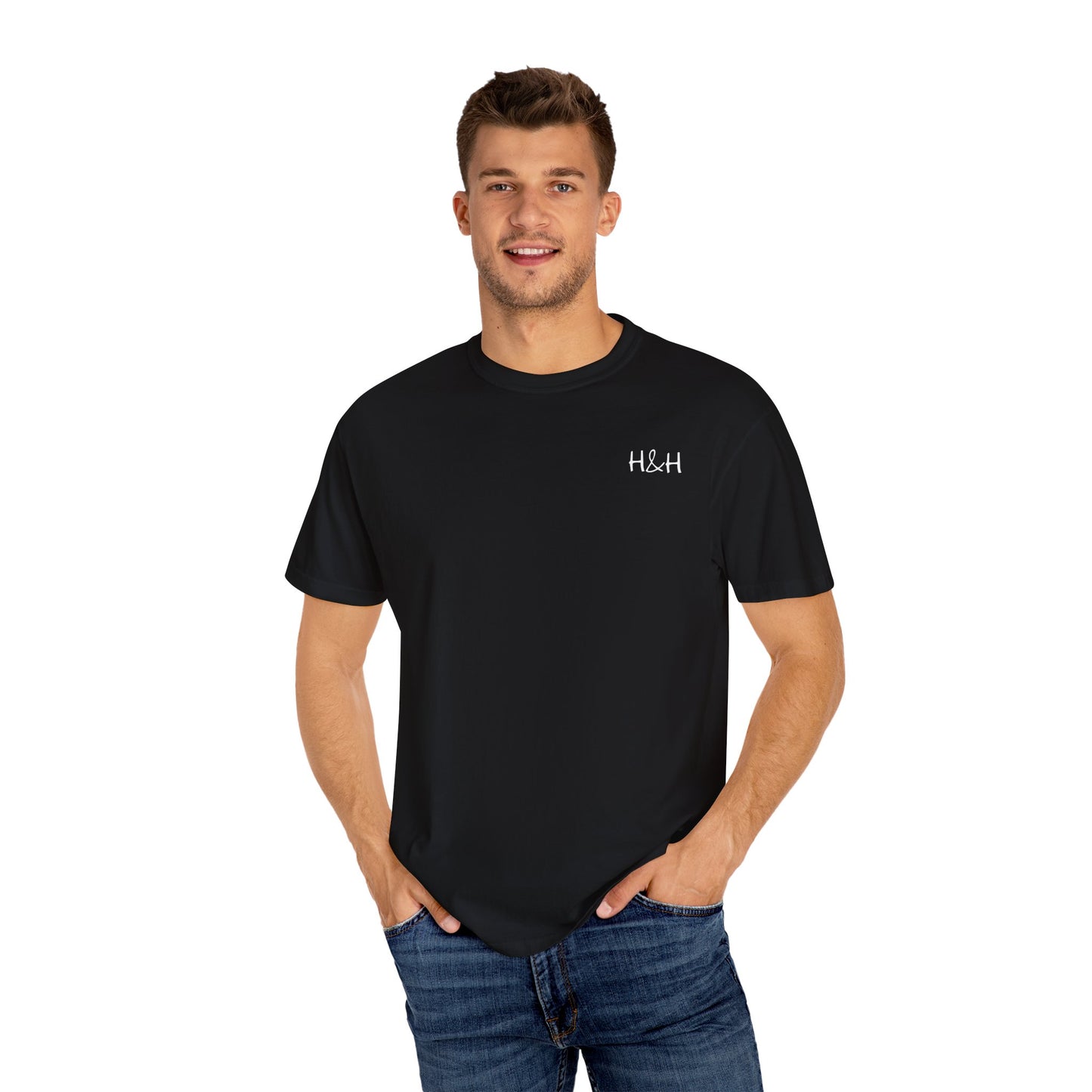 Unisex Garment-Dyed T-Shirt - "Haul Hustle" Motivational Tee