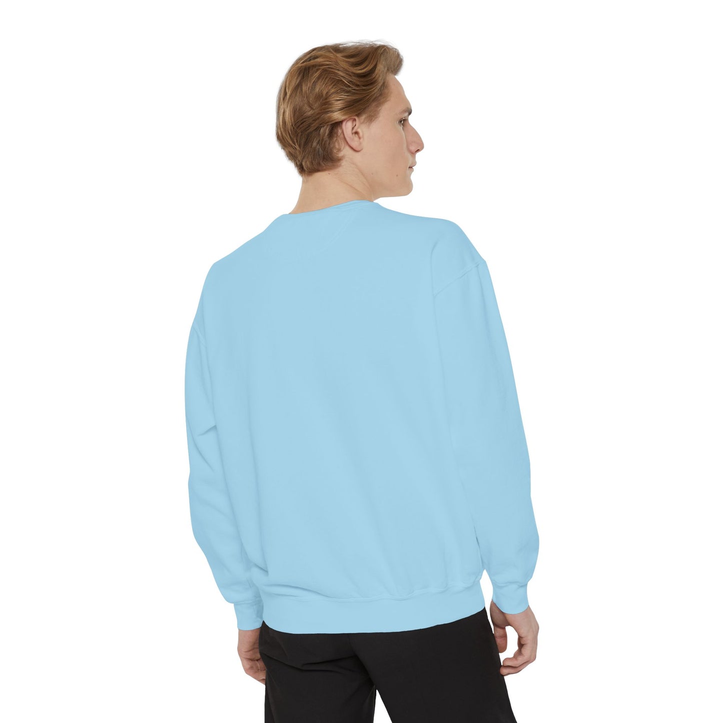 HAUL HUSTLE Unisex Garment-Dyed Sweatshirt - Cozy Motivation for Everyday Success