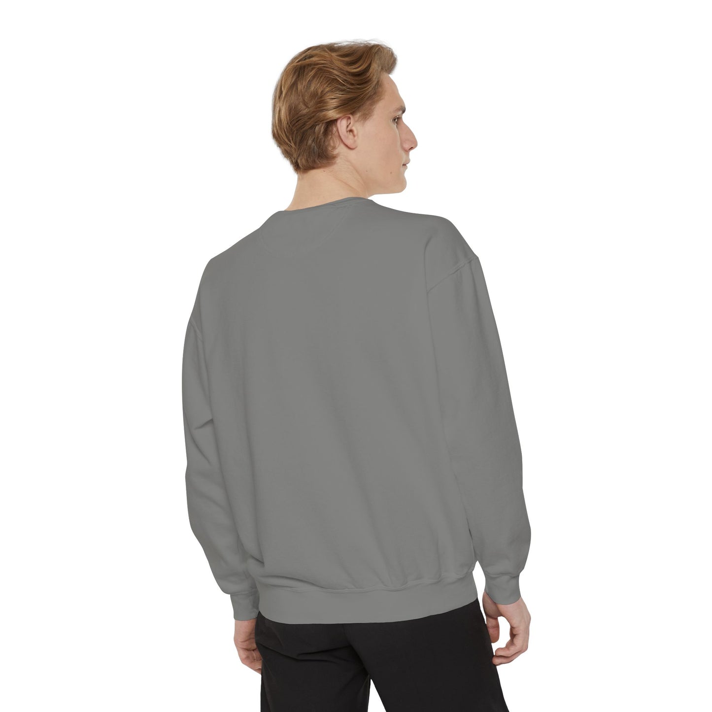 HAUL HUSTLE Unisex Garment-Dyed Sweatshirt - Cozy Motivation for Everyday Success