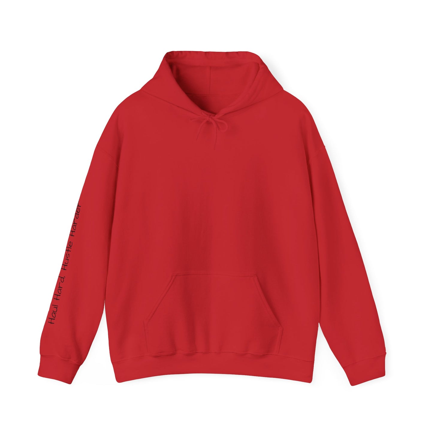 Haul and Hustle Unisex Hoodie - Motivational Heavy Blend Sweatshirt