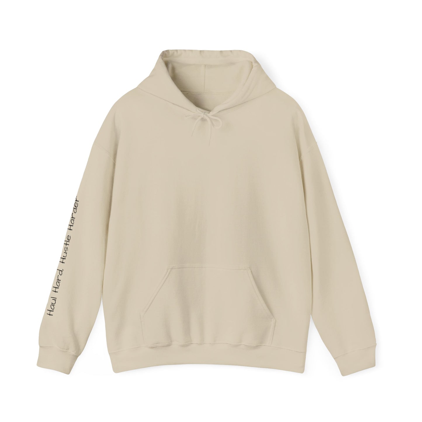 Haul and Hustle Unisex Hoodie - Motivational Heavy Blend Sweatshirt