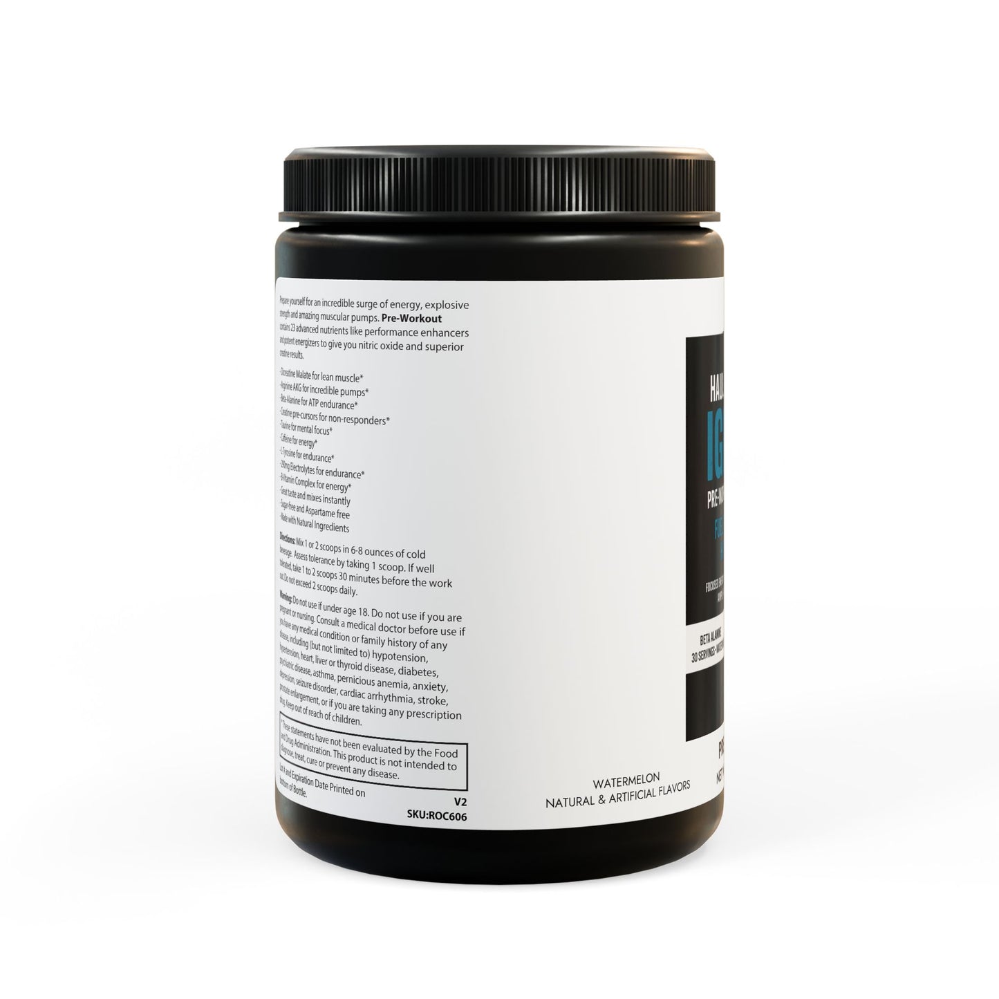 Pre-Workout Supplement, Watermelon (300g, 10.58oz)