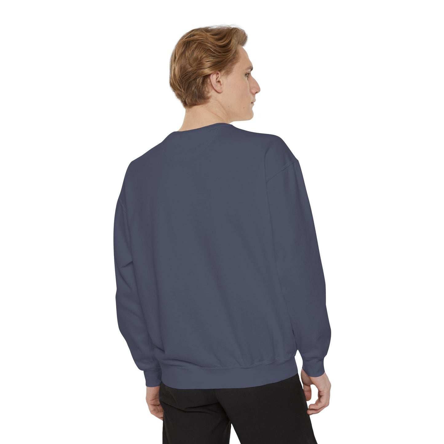 HAUL HUSTLE Unisex Garment-Dyed Sweatshirt - Cozy Motivation for Everyday Success
