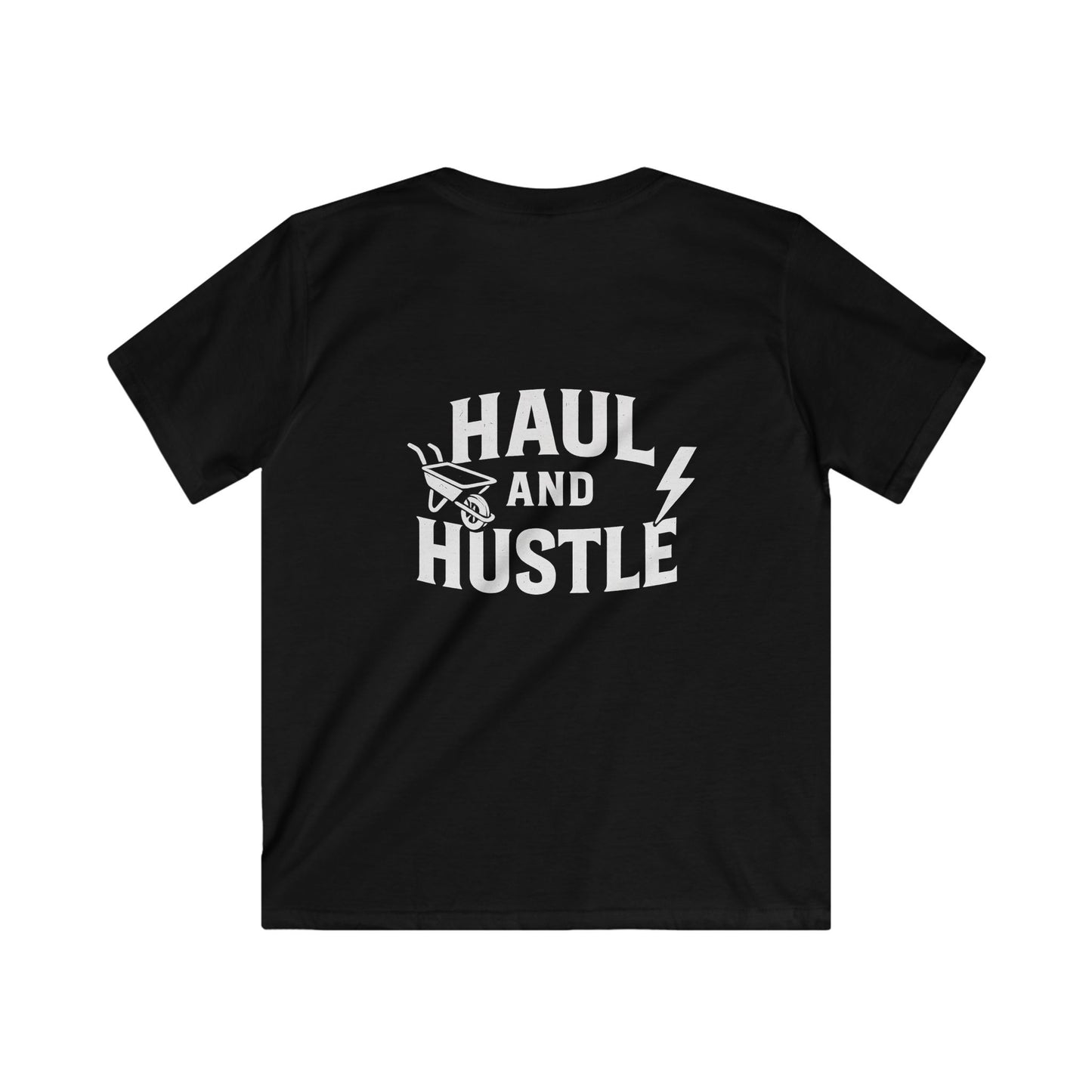 Kids Haul and Hustle Tee - Softstyle Short Sleeve Shirt for Active Youngsters