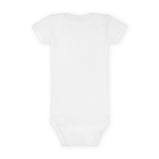 Cute 'Haul and Hustle' Organic Baby Bodysuit - Perfect Gift for Little Builders