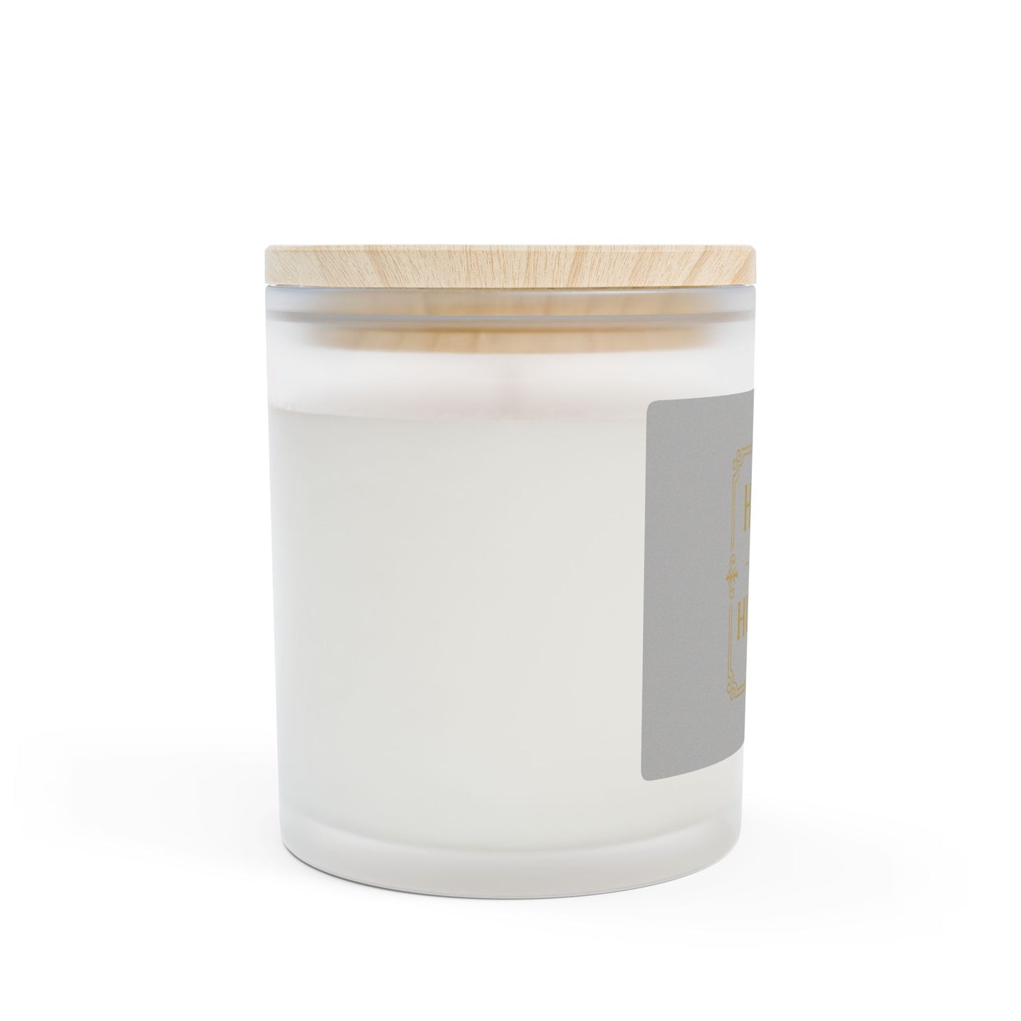 Frosted Glass Candle - Haul and Hustle | Motivational Home Decor | Perfect Gift for Entrepreneurs