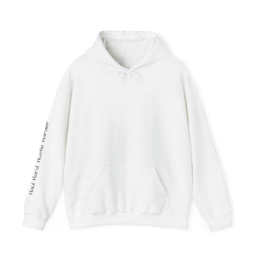 Haul and Hustle Unisex Hoodie - Motivational Heavy Blend Sweatshirt