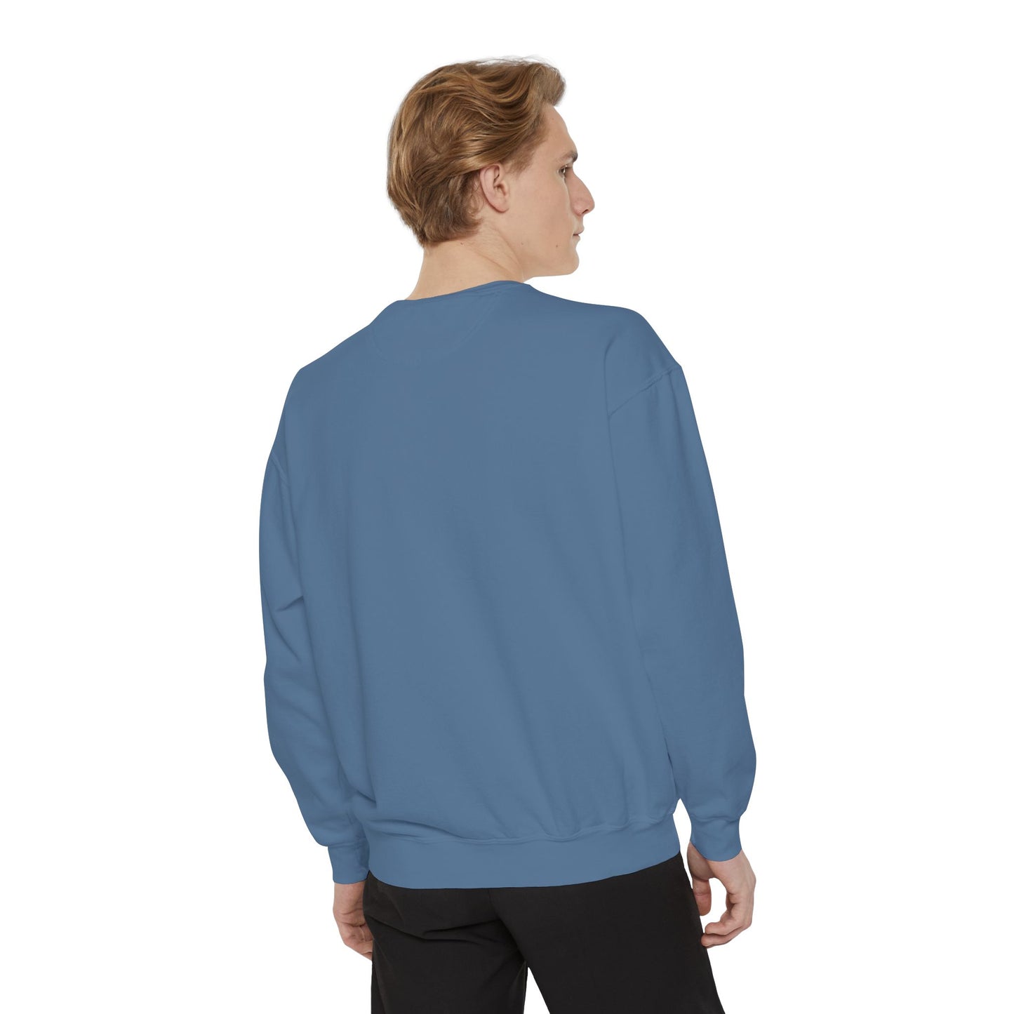 HAUL HUSTLE Unisex Garment-Dyed Sweatshirt - Cozy Motivation for Everyday Success