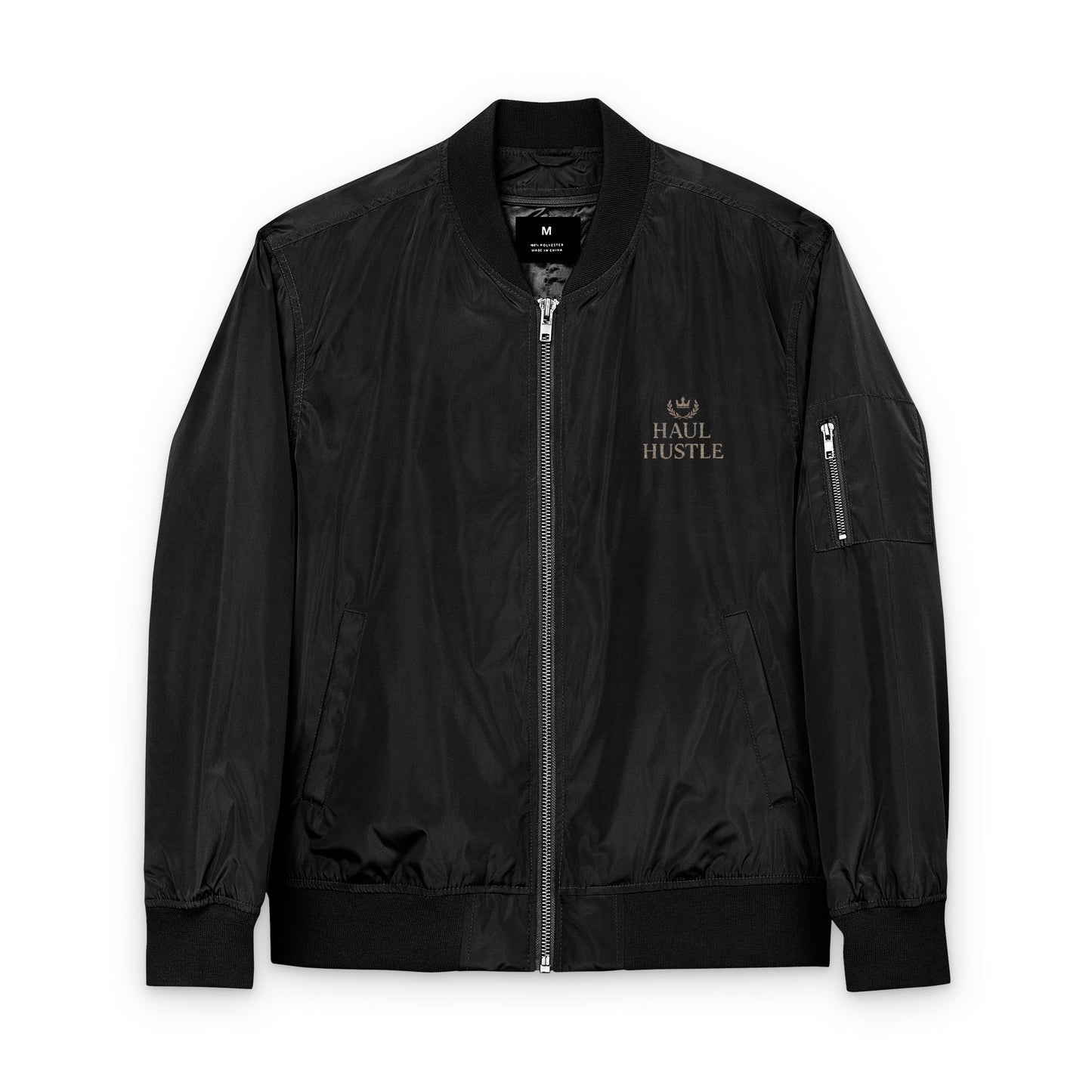 Stylish Bomber Jacket | Eco-Friendly Fashion, Urban Wear, Trendy Outerwear, Embroidered Jacket, Gift for Him/Her